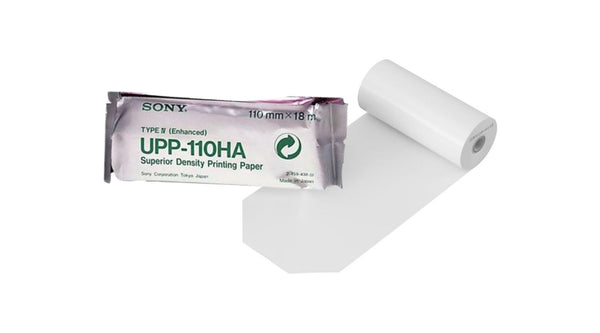 Sony UPP-110HD High Density Thermal Ultrasound Paper – Newmen Medical Sony UPP-110HD High Density Thermal Ultrasound Paper – Newmen Medical